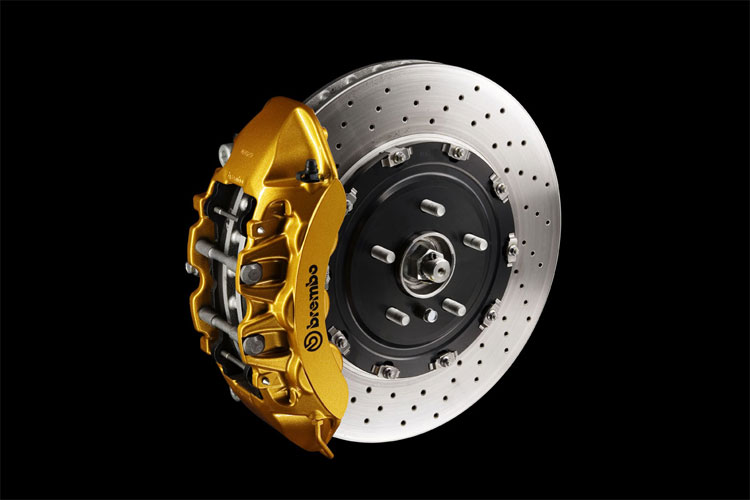 Gold brembo calipers bmw #4