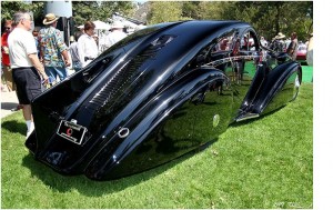 1925 Rolls Royce Phantom I Aerodynamic Coupe, rear