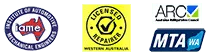 licensed badges
