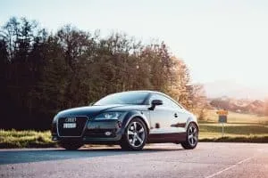black audi
