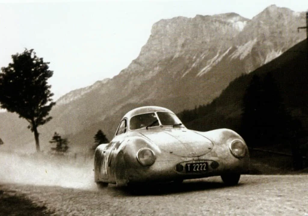 old porsche