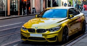 Gold BMW
