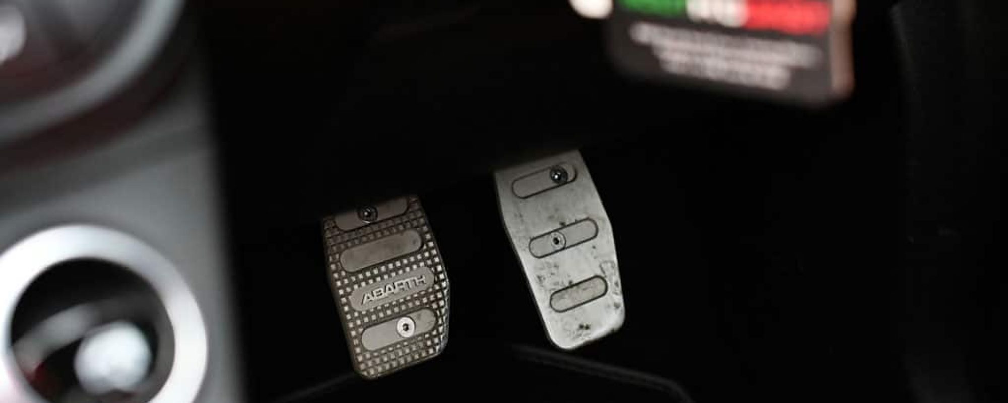Car brake and acceleration pedals